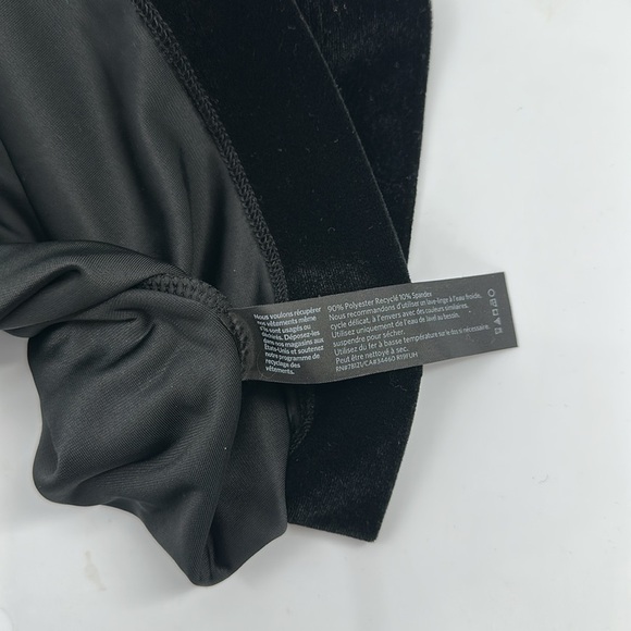 Eileen Fisher Stretch Velvet Shift Dress Black‎ Medium NWT - Picture 5 of 6